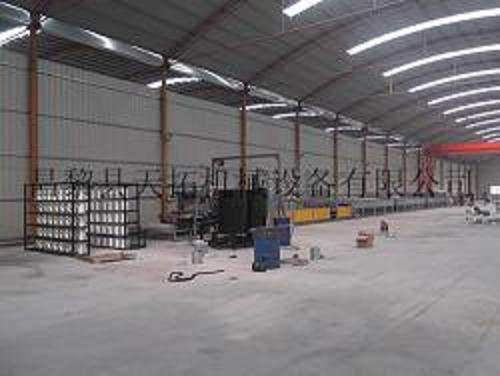 FRP lighting sheet production line